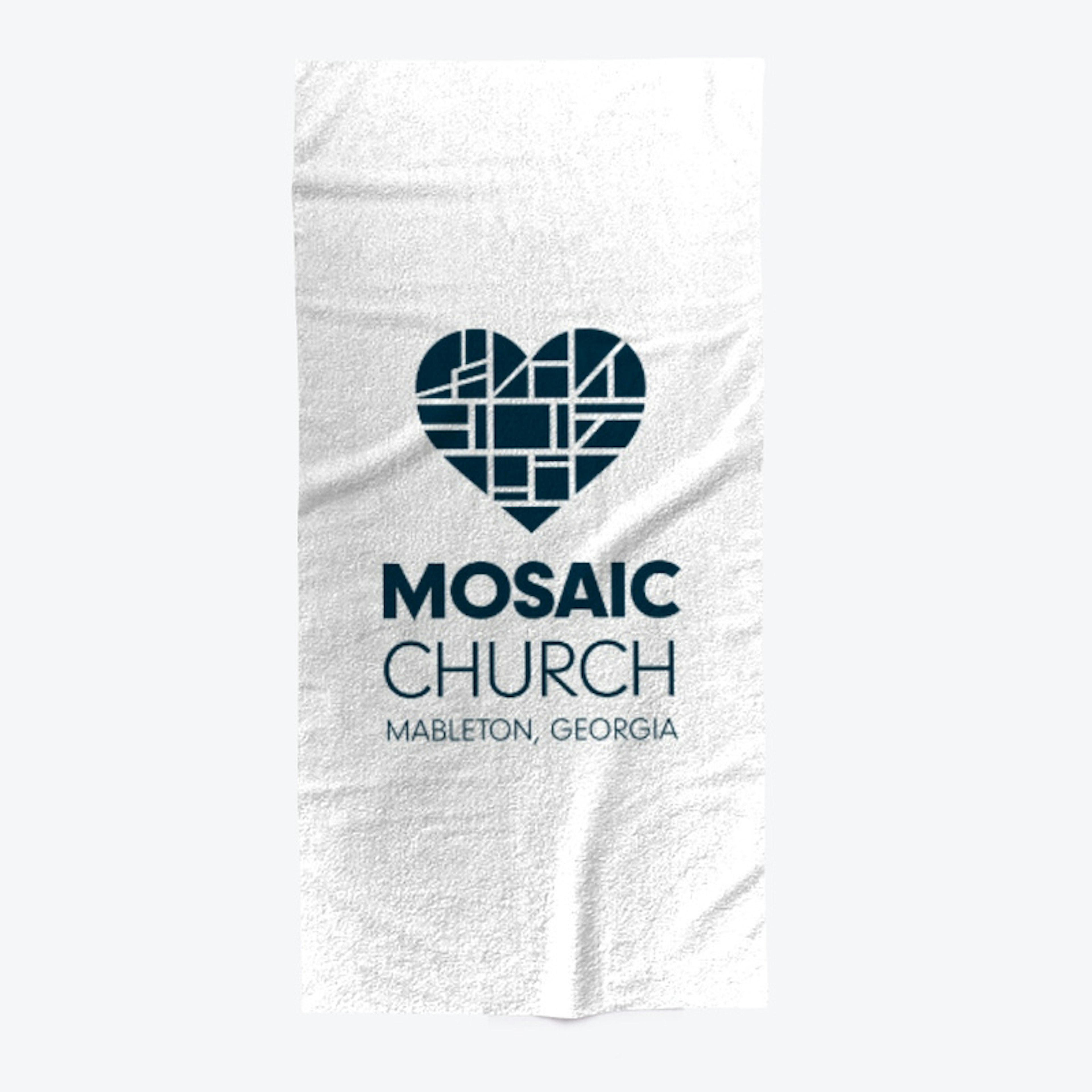 Mosaic Logo Beach Towel